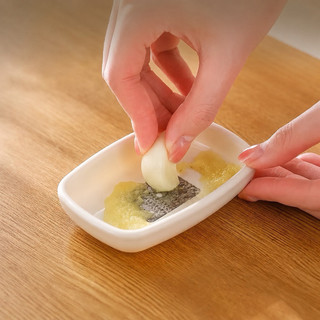 Khay mài gừng, tỏi, củ quả thủ công -TotoMoo.homedecor