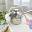 Quánh Đúc OKBY Inox 304 Nguyên Khối 14cm Kèm Phới Nấu Đồ Ăn Dặm Cháo Súp Cho Bé