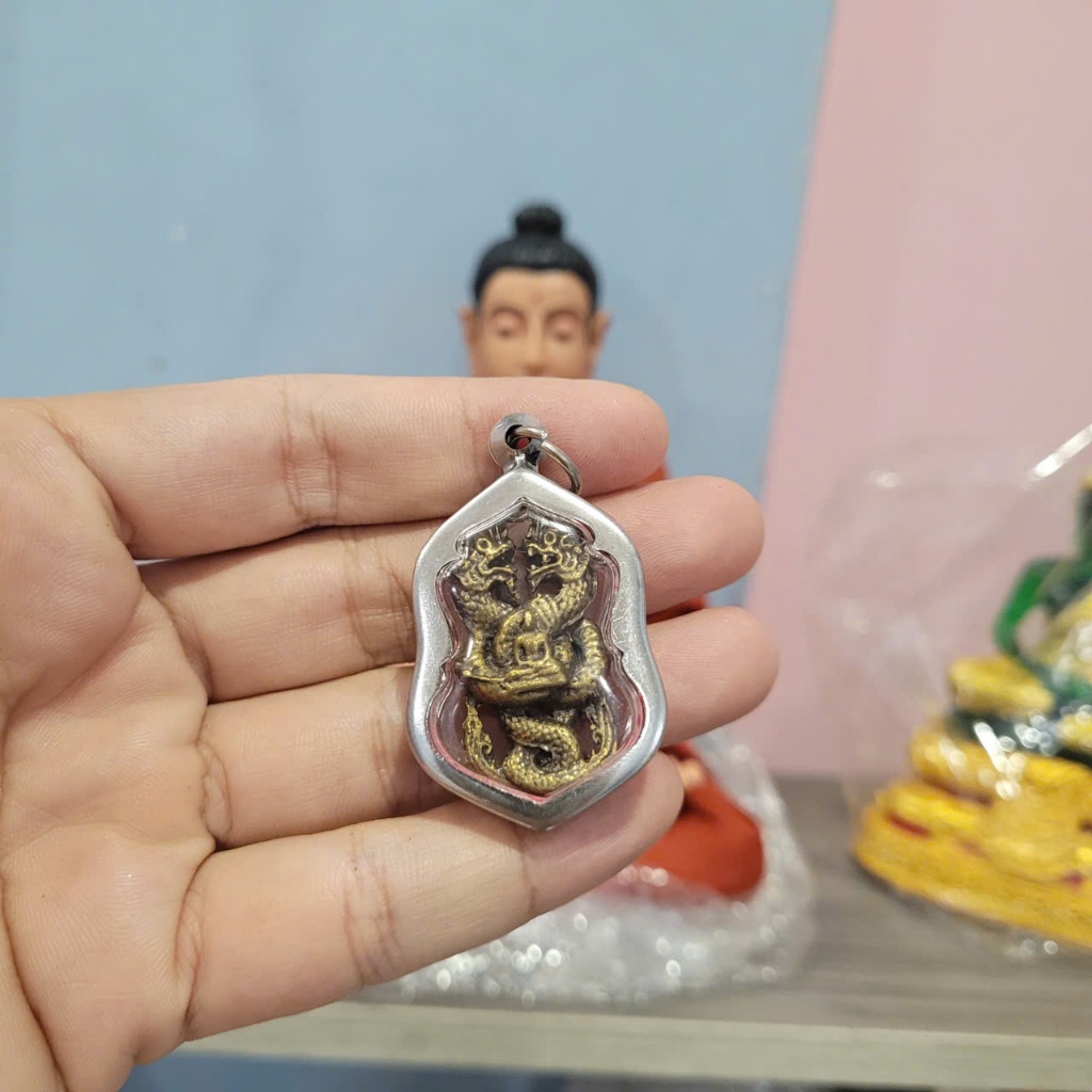 Mặt Dây Chuyền Thần Rắn Naga Nghệ Thuật Bản 4cm – Phụ Kiện Trang Sức Nam Nữ