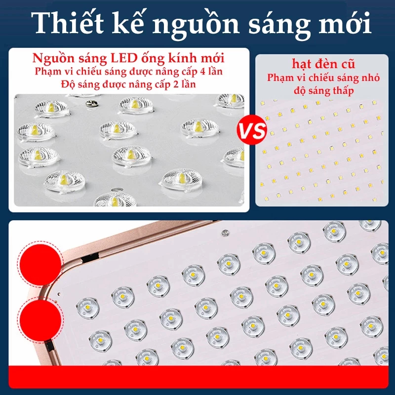 Đèn LED năng lượng mặt trời ngoài trời chống nước kèm tấm pin năng lượng mặt trời