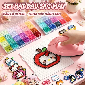 Bộ hạt pixel 2.6mm cao cấp, bề mặt mịn, an toàn tuyệt đối, rèn luyện tư duy trẻ em, DIY handmade