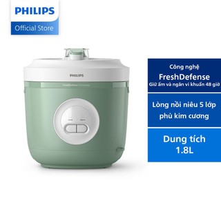 Sale-Nồi cơm nắp gài Philips 1.8 lít HD3212/32 chính hãng 100% trưng bày mới 99% Bảo hành 12 tháng
