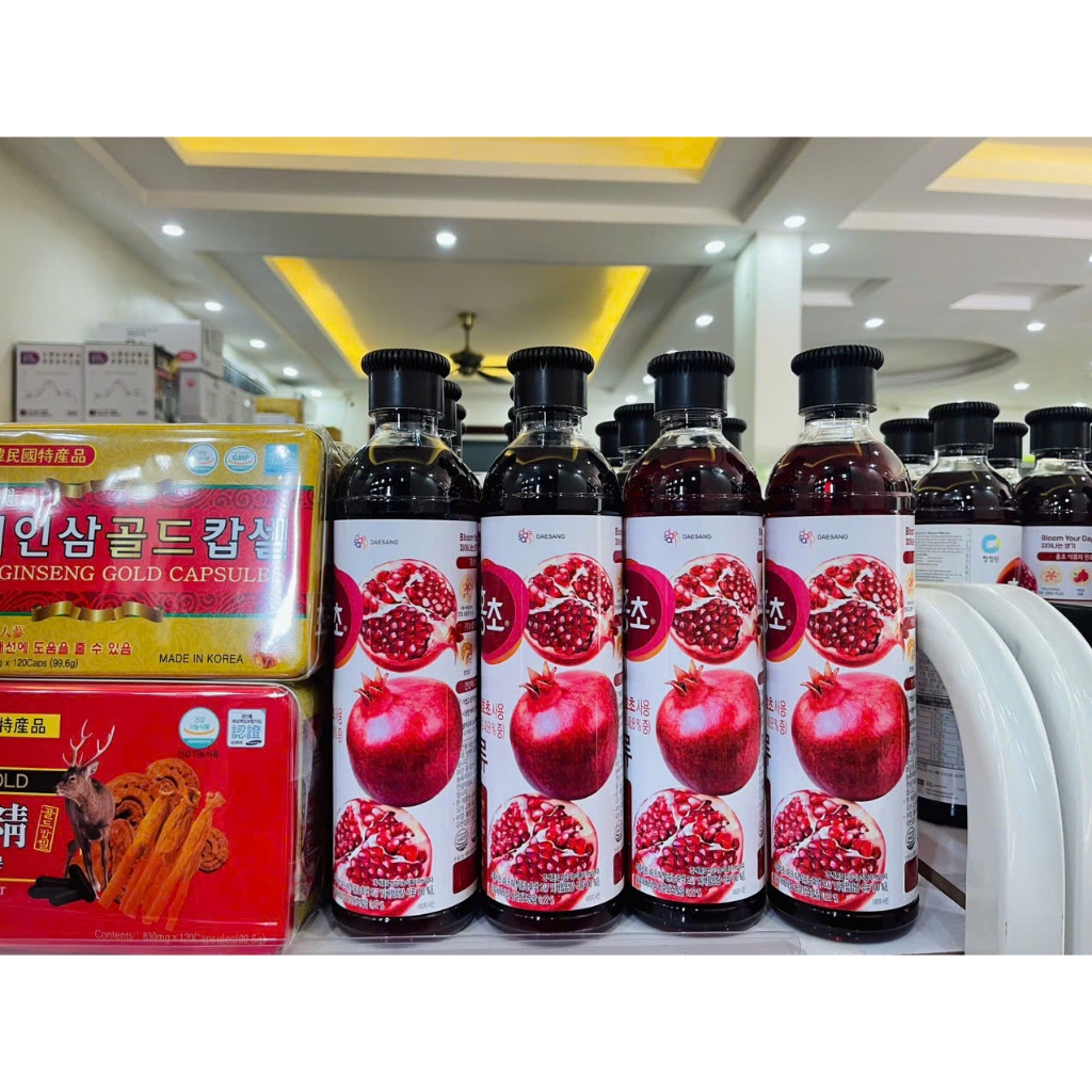 NƯỚC GIẤM LỰU HONGCHO DAESANG Hàn Quốc - Trái Cây Lên Men Tự Nhiên
