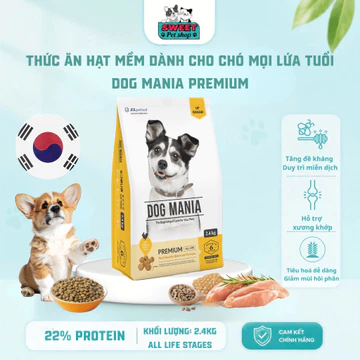 [1KG-BAO BÌ MỚI] Thức ăn cho chó mọi lứa tuổi Dog mania - thức ăn cho chó sweet pet shop