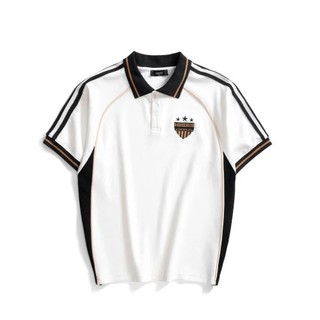 Áo Polo HUSTLE SHIELD ngắn tay chính hãng Mikenco unisex |TẶNG HỘP ÁO|