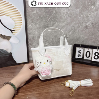 ( Xả Kho Mở Bán) Túi xách nữ đeo chéo cầm tay đẹp ( Tặng Hello Kitty ) siêu xinh đi chơi thời trang hàn quốc dễ thương