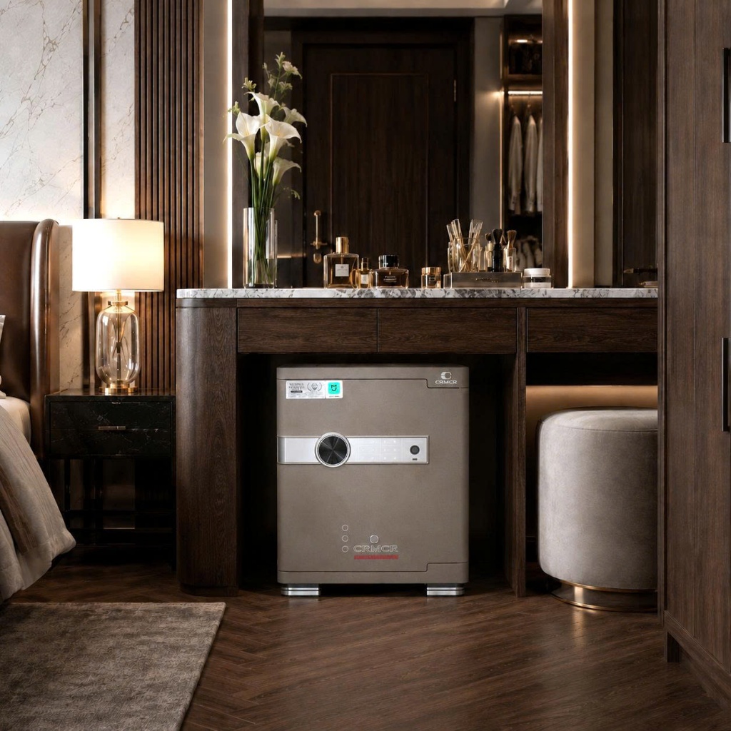 Két Sắt Xiaomi CRMCR 45JB 55JB 65JB, Vân Tay Thông Minh, Chống Cháy Chống Trộm, Kết Nối App Xiaomi Home