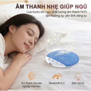 Loa Ngủ Đặt Dưới Gối X3pro,Loa Bluetooth Mini Âm Thanh Hifi Tích Hợp Sẵn Tiếng Ồn Trắng Hỗ Trợ Giấc Ngủ,3 Chế Độ Hẹn Giờ