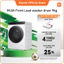Máy giặt sấy cửa trước Xiaomi Mijia Front Load washer dryer 9kg | 99.99% Loại bỏ vì khuẩn |Giặt nhanh siêu