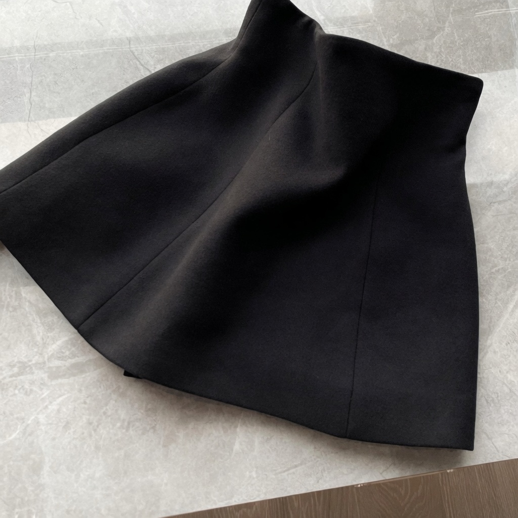 Chân Váy Chữ A Cạp Cao Kaki Co Giãn Có Quần Bảo Hộ Bigsize Nữ Che Bụng Tôn Dáng - Pena House 275