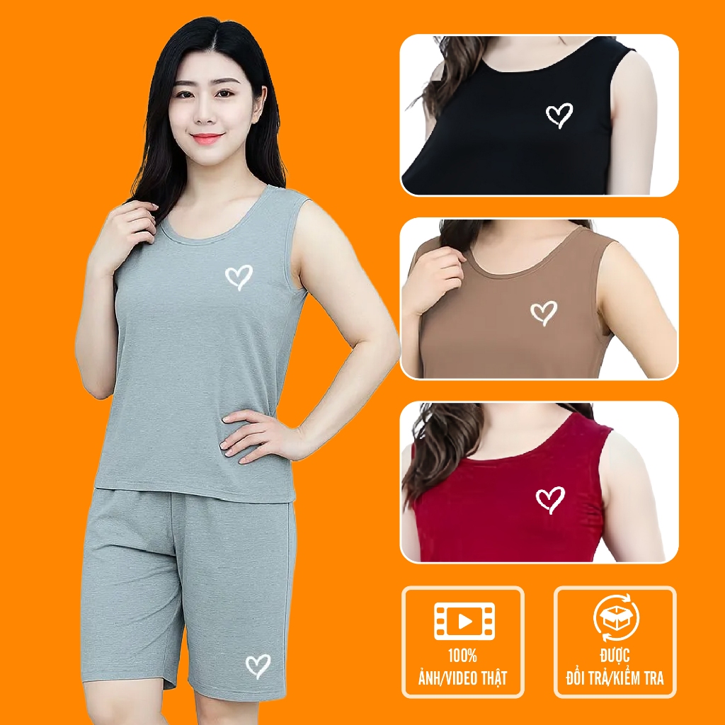 Đồ Bộ Nữ Đồ Mặc Nhà Mùa Hè 𝗟𝗮𝗻𝗹𝗲𝗲 𝗙𝗮𝘀𝗵𝗶𝗼𝗻 Mã TT