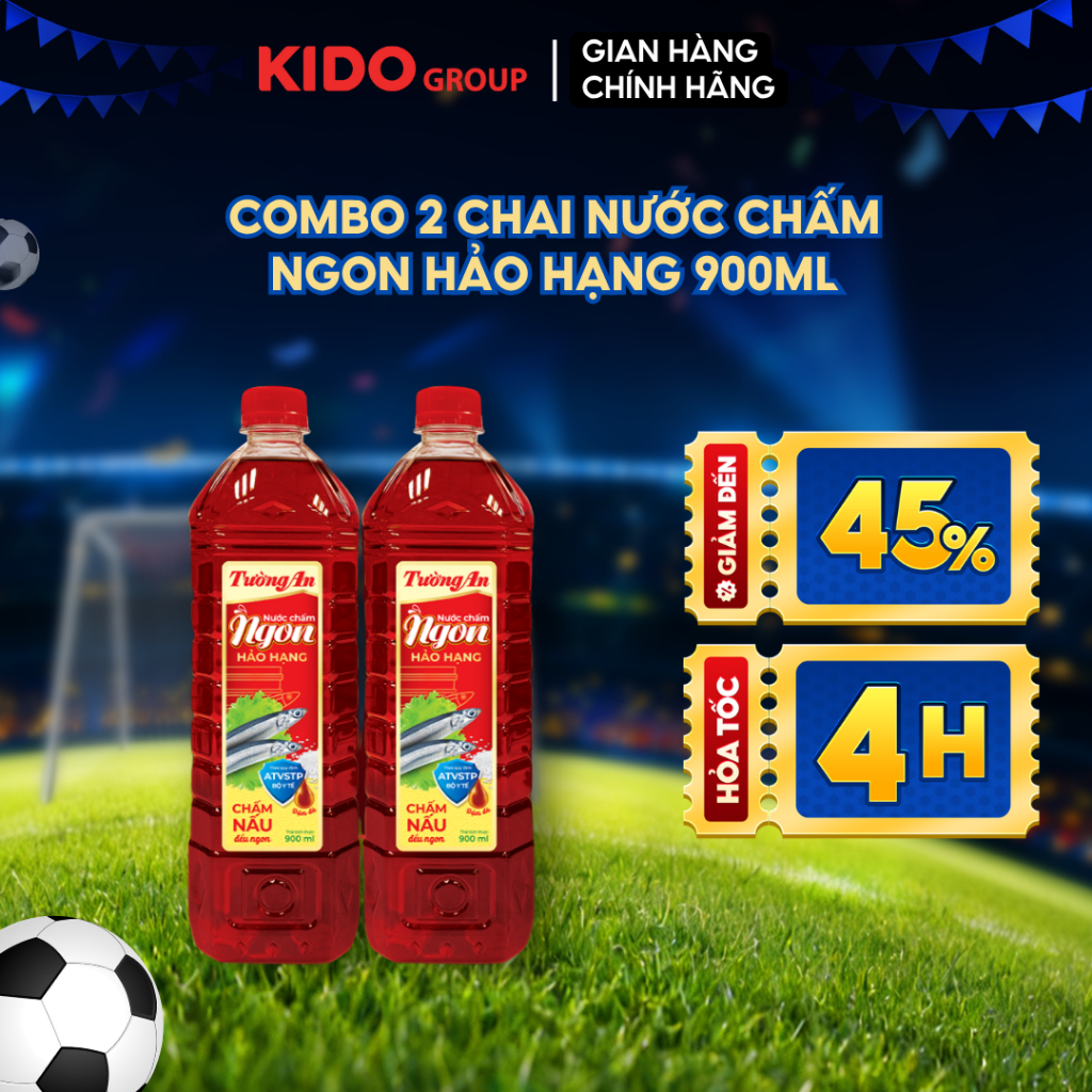 Combo 2 chai Nước Chấm Ngon Hảo Hạng 900ml