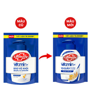 Nước rửa tay sạch khuẩn Lifebuoy Túi 400G