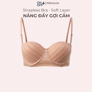 Áo ngực Strapless Bra cup ngang mỏng nhẹ thoáng khí ONOFF -16UD26A569