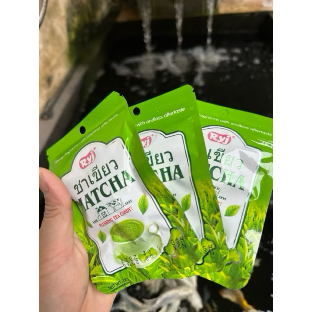 30 Gói Kẹo C Match Hình Xương Chó Kẹo Matcha Xương Chó Tuổi Thơ