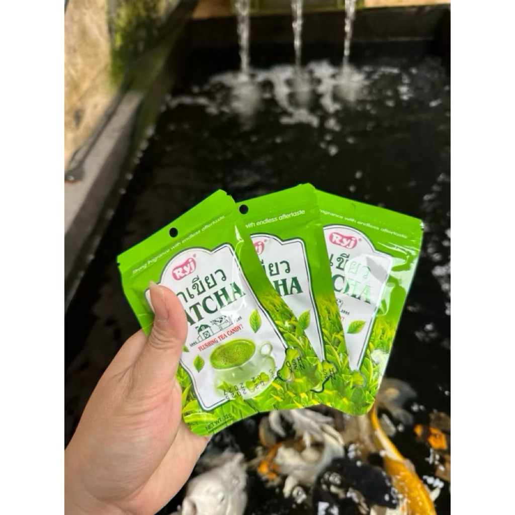 30 Gói Kẹo C Match Hình Xương Chó Kẹo Matcha Xương Chó Tuổi Thơ