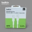Cáp Sạc Nhanh USB Type C To C Belkin 60W Boost Charge 1M - Dây Bọc Dù Chống Đứt Gãy, Chứng Nhận USB-IF