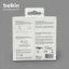 Cáp Sạc Nhanh USB Type C To C Belkin 60W Boost Charge 1M - Dây Bọc Dù Chống Đứt Gãy, Chứng Nhận USB-IF