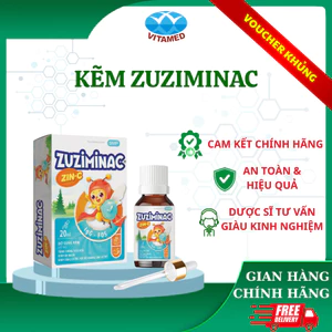 Zuziminac kẽm nhỏ giọt dành cho bé