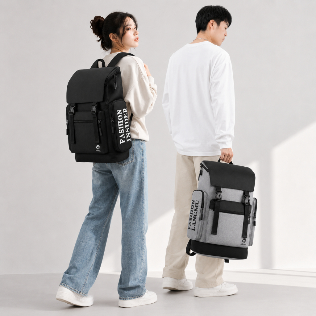Balo Unisex Size Lớn Chống Nước, ba lô cỡ lớn đa năng đi học đi du lịch MINTAS BACKPACK
