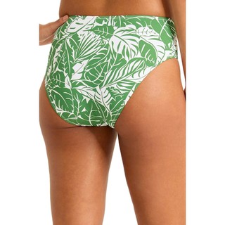 Lẻ quần bơi, quần bikini đi biển nữ hạo tiết lá xanh nhiệt đới hàng xuất dư xịn