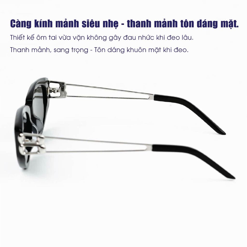 Kính Râm Mắt Mèo Chống Tia UV SUNNY MẮT KÍNH Phụ Kiện Thời Trang Chống Nắng Bảo Vệ Mắt Toàn Diện Đi Chơi Đi Học