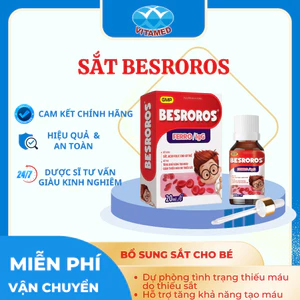 BESROROS - Sắt Nhỏ Giọt Bổ Sung Sắt Cho Trẻ Lọ 20 ML