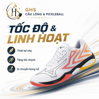 Giày Cầu Lông Mizuno Wave Claw EL 2 Chính Hãng – Nhẹ Chân, Linh Hoạt, Phù Hợp Tập Luyện