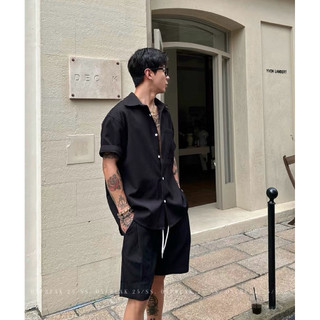 Quần [pinstripe] shorts - sọc dọc Streetswear dành cho Nam