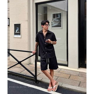 Quần [pinstripe] shorts - sọc dọc Streetswear dành cho Nam