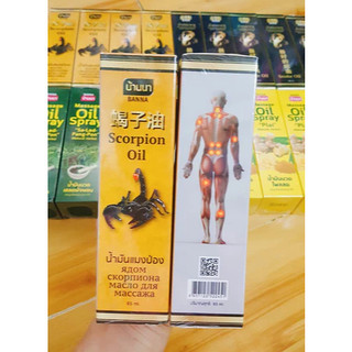 Dầu xoa bóp dạng xịt Banna Spray oil 85ml  Thái Lan - SHOP DẦU DOKRAK