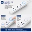 Ổ Cấm Điện Đa Năng Công Suất 2500w, Có Công Tắc Bật và Tăt, Dây Dài 3M - Hightech Store