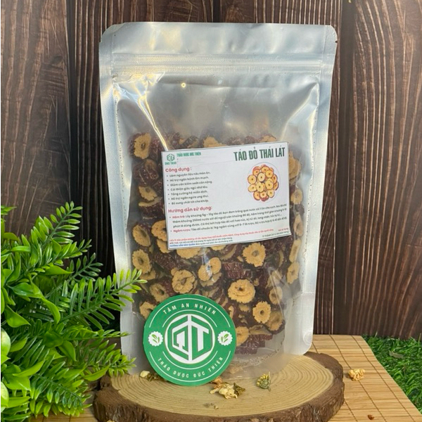 100g, 200g (Hàng Thái Lát Sấy Khô) Táo thái lát - Dùng Làm Trà, Mix Trà Dưỡng Nhan Tốt Cho Sức Khỏe