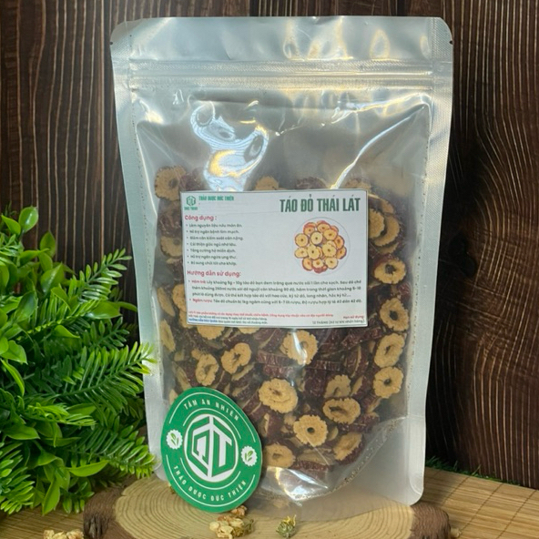 100g, 200g (Hàng Thái Lát Sấy Khô) Táo thái lát - Dùng Làm Trà, Mix Trà Dưỡng Nhan Tốt Cho Sức Khỏe
