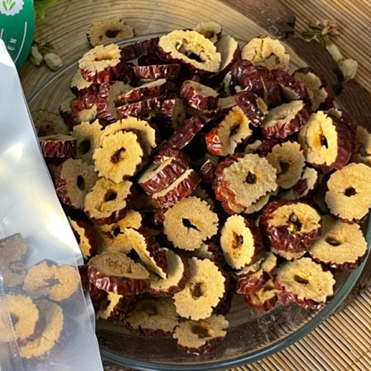 100g, 200g (Hàng Thái Lát Sấy Khô) Táo thái lát - Dùng Làm Trà, Mix Trà Dưỡng Nhan Tốt Cho Sức Khỏe