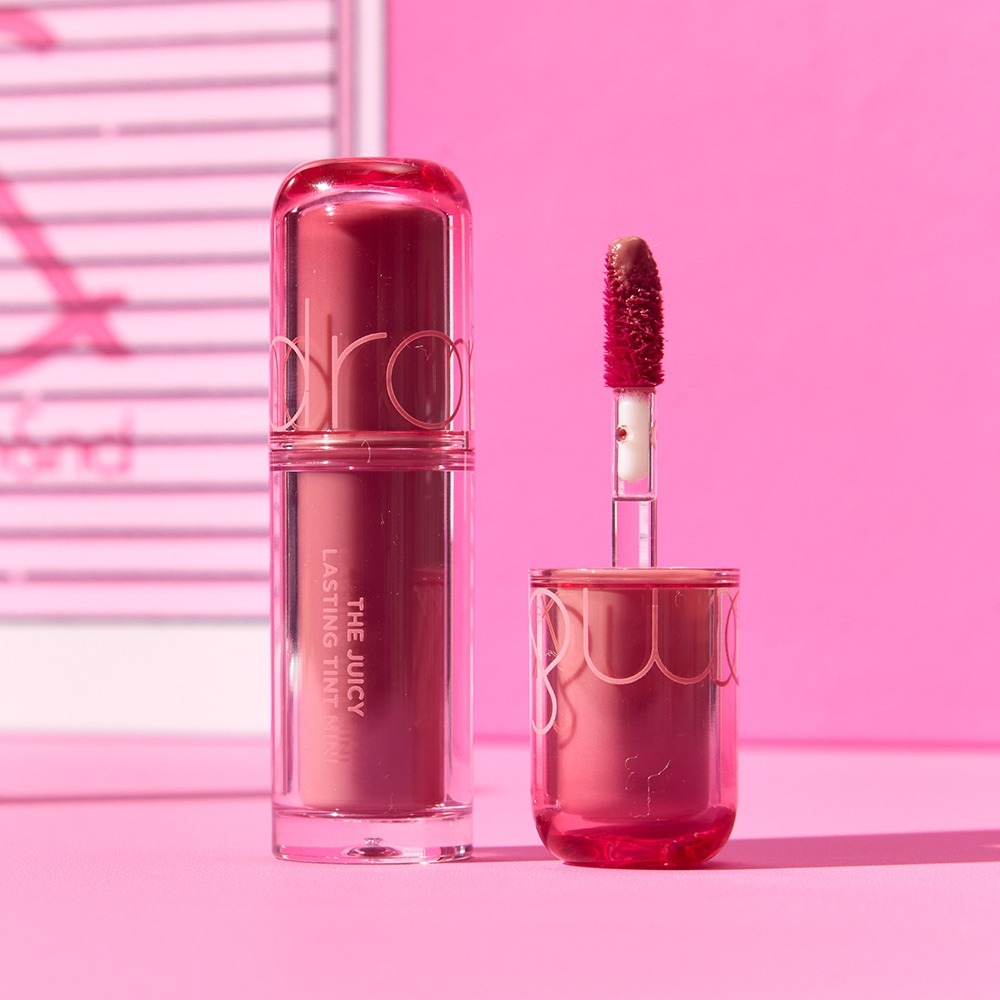 [ROMAND x KOL][Mini Pink] Sont Tint Lì Romand The Juicy Lasting Tint Mini/Son Tint Bóng Romand Glasting Color Gloss Mini