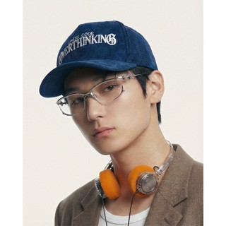 NOCAP - BLUE CORDUROY PANEL BASEBALL CAP