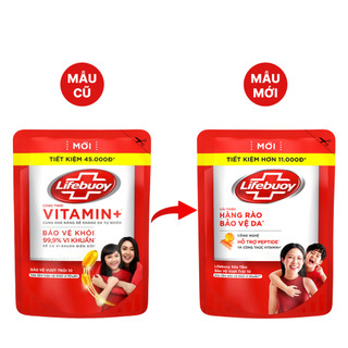 Sữa Tắm Lifebuoy Sạch Khuẩn Bảo Vệ Khỏi 99.9% Vi Khuẩn Chứa Ion Bạc+ Hỗ Trợ Cùng Đề Kháng Da Tự Nhiên 800G