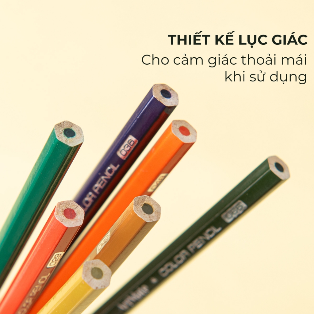 [NEW] Bút Chì Màu Gốc Dầu 60 Màu Van Gogh Classmate Màu Chì Mịn, Tươi Sáng, Chồng Được Màu, Blend Màu Xịn, Hoà Sắc Tốt