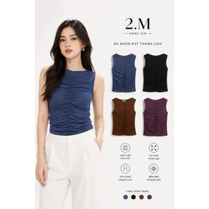 Áo Ba Lỗ Nhún Ngực - 2M Hàng Xịn