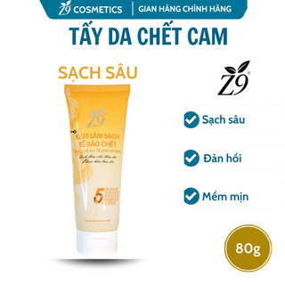 Tẩy tế bào da chết Z9 giúp se khít lỗ chân lông sạch dầu mụn, da khô thoáng mịn màng 80ml