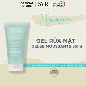 Sữa rửa mặt dạng gel cho da nhạy cảm SVR Physiopure Gelee Moussante 55ml