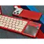 Bàn Phím Bluetooth Gập Gọn Nillkin Cube Pocket Keyboard Red Edition - Tích Hợp Touchpad, Kết Nối 3 Thiết Bị