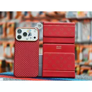 Bàn Phím Bluetooth Gập Gọn Nillkin Cube Pocket Keyboard Red Edition - Tích Hợp Touchpad, Kết Nối 3 Thiết Bị