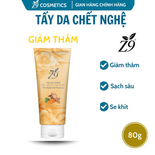Gel sạch da chết Z9 tính chất nghệ phục hồi da, sạch da tức thì, khô thoáng lỗ chân lông 80ml