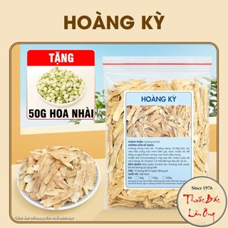 Trà hoàng kỳ 500g, hoàng kỳ khô, thái phiến mỏng, to, thơm đẹp, dùng pha trà, hầm canh - Lãn Ông