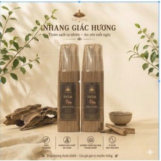 COMBO 2 BÓ CÙNG LOẠI 30CM NHANG TRẦM /ĐÀN HƯƠNG /QUẾ /GỪNG - GIÁC HƯƠNG - BÓ 500G