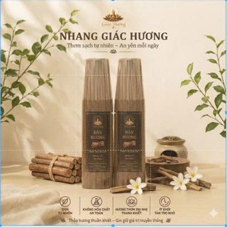 COMBO 2 BÓ CÙNG LOẠI 30CM NHANG TRẦM /ĐÀN HƯƠNG /QUẾ /GỪNG - GIÁC HƯƠNG - BÓ 500G