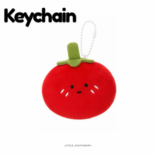 Little Stationery | Móc Khóa Bông Cà Chua Cute