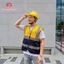 ÁO GILE BẢO HỘ PHẢN QUANG VÀNG PHỐI XANH ĐEN - ÁO GILE TÚI HỘP CAO CẤP CHO KỸ SƯ, KỸ THUẬT VIÊN, NHÂN VIÊN KHO VẬN